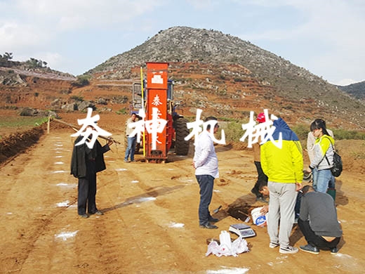hc系列高速液壓夯實機案例
